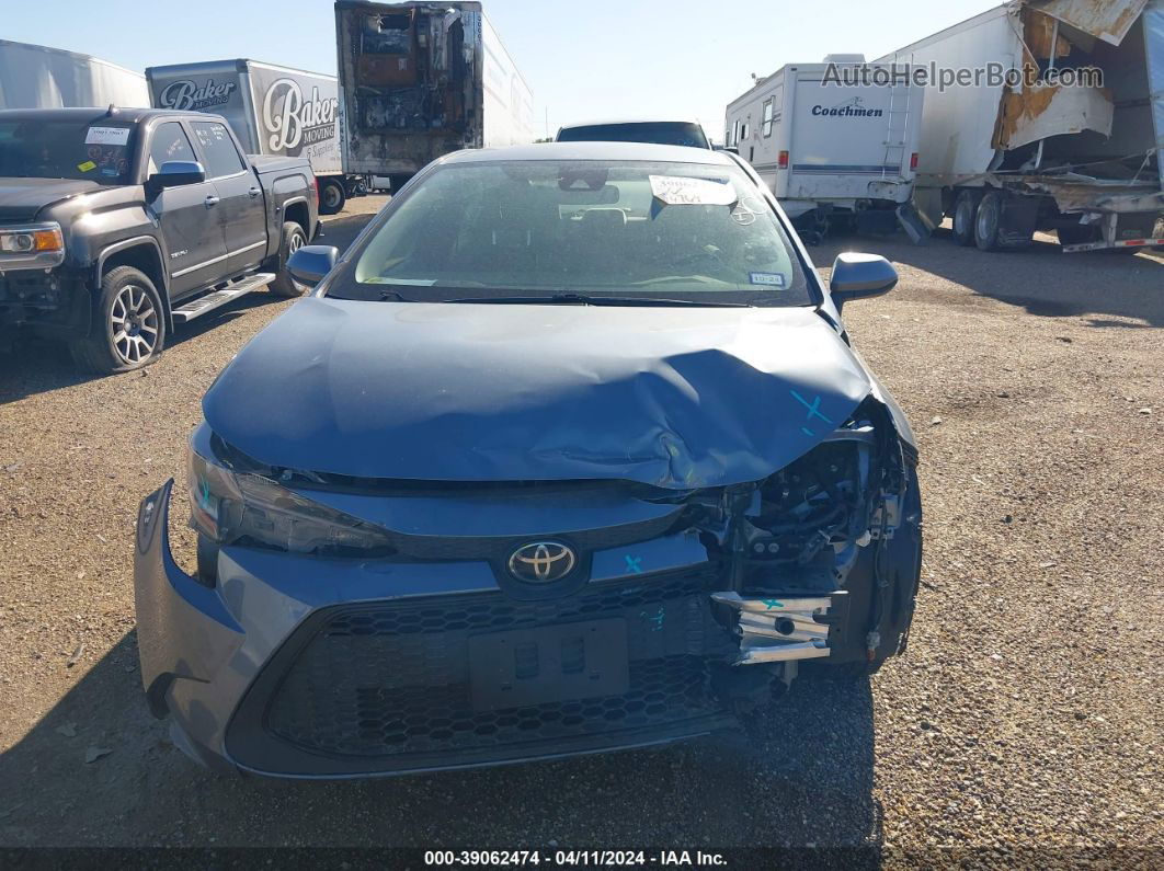 2020 Toyota Corolla Le Blue vin: JTDEPRAE9LJ034890