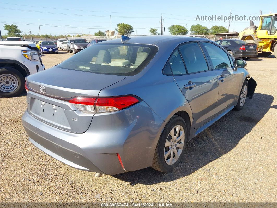 2020 Toyota Corolla Le Blue vin: JTDEPRAE9LJ034890