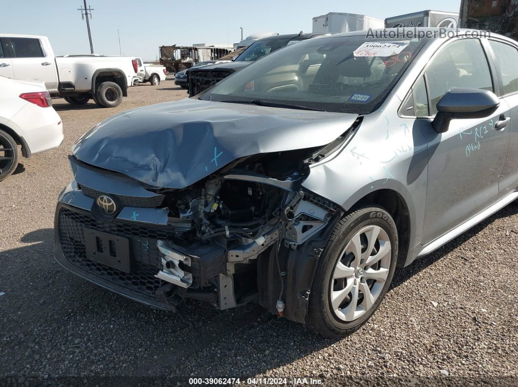 2020 Toyota Corolla Le Blue vin: JTDEPRAE9LJ034890