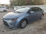 2020 Toyota Corolla Le Blue vin: JTDEPRAE9LJ101665