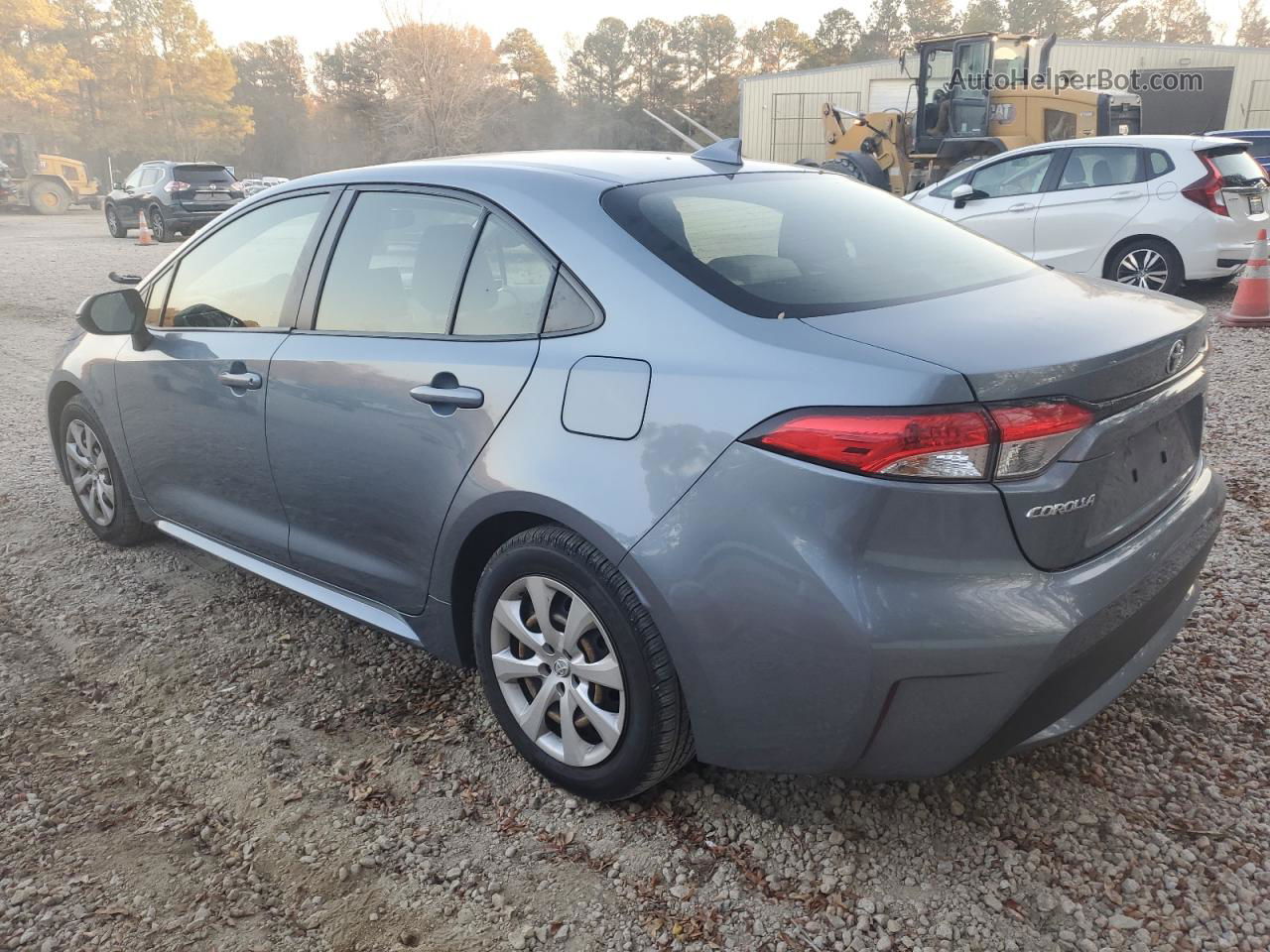 2020 Toyota Corolla Le Blue vin: JTDEPRAE9LJ101665