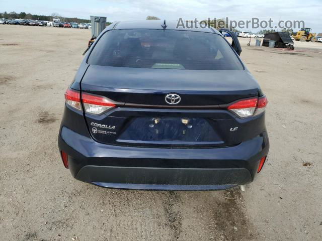 2020 Toyota Corolla Le Blue vin: JTDEPRAE9LJ106641