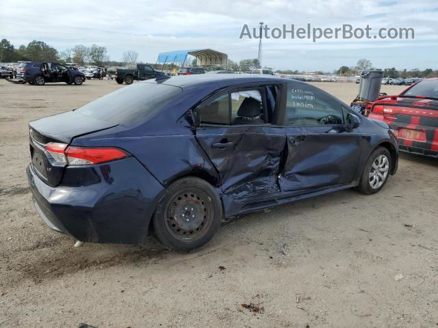 2020 Toyota Corolla Le Blue vin: JTDEPRAE9LJ106641