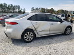 2020 Toyota Corolla Le Silver vin: JTDEPRAEXLJ028306