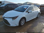 2020 Toyota Corolla Le White vin: JTDEPRAEXLJ032761