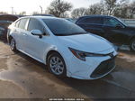 2020 Toyota Corolla Le White vin: JTDEPRAEXLJ032761