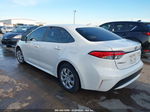 2020 Toyota Corolla Le White vin: JTDEPRAEXLJ032761