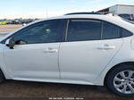 2020 Toyota Corolla Le White vin: JTDEPRAEXLJ032761