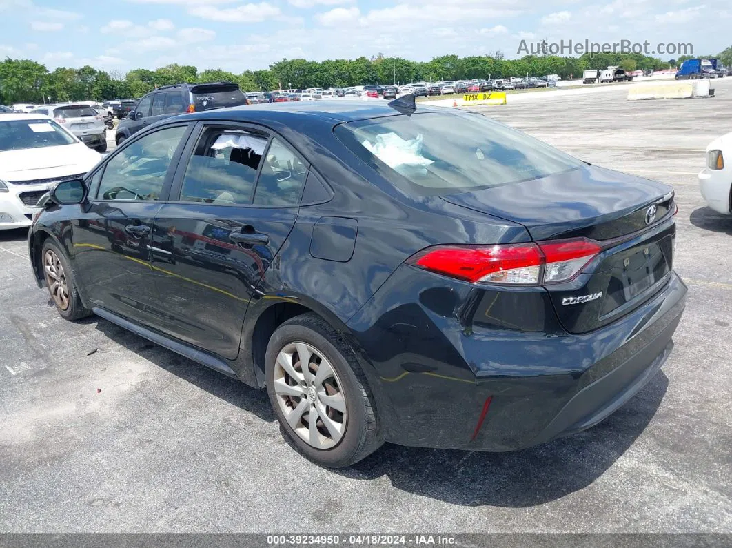 2020 Toyota Corolla Le Black vin: JTDEPRAEXLJ045784