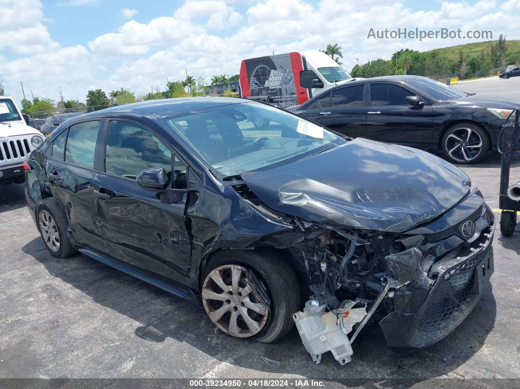 2020 Toyota Corolla Le Black vin: JTDEPRAEXLJ045784