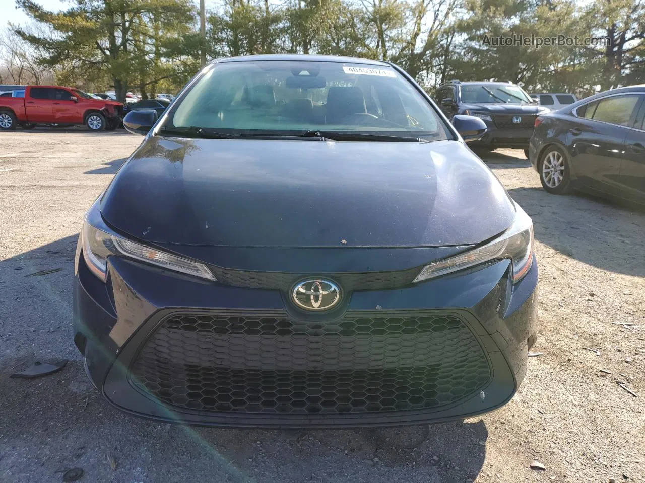 2021 Toyota Corolla Le Синий vin: JTDHPMAE5MJ121378