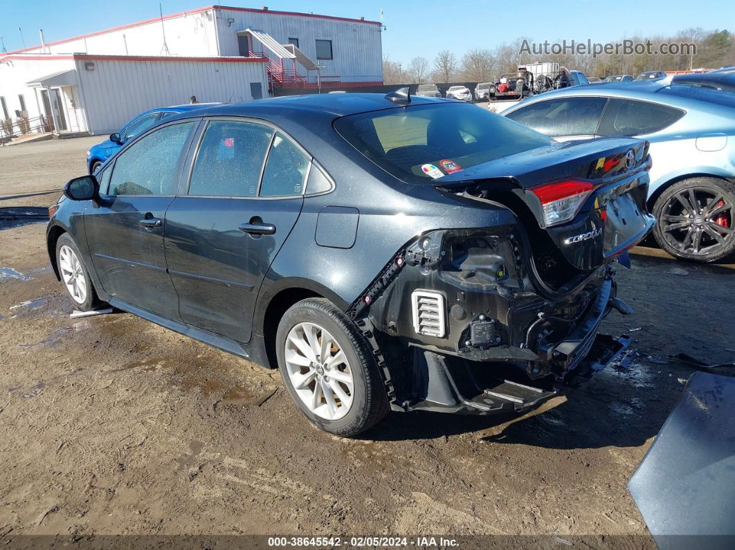 2020 Toyota Corolla Le Черный vin: JTDHPRAE0LJ069301