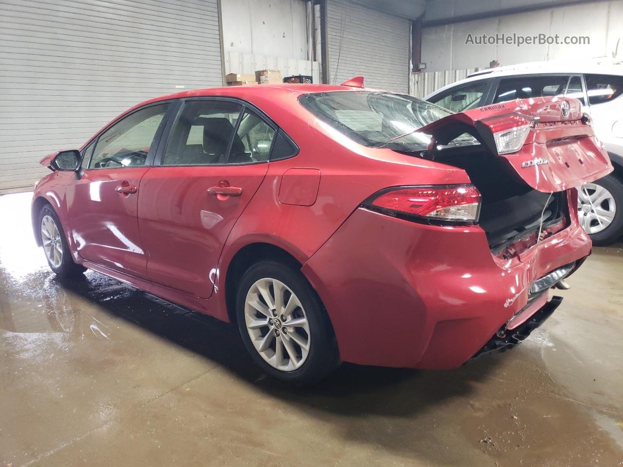 2020 Toyota Corolla Le Red vin: JTDHPRAE6LJ056018