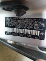 2016 Toyota Prius  Silver vin: JTDKARFU1G3017497