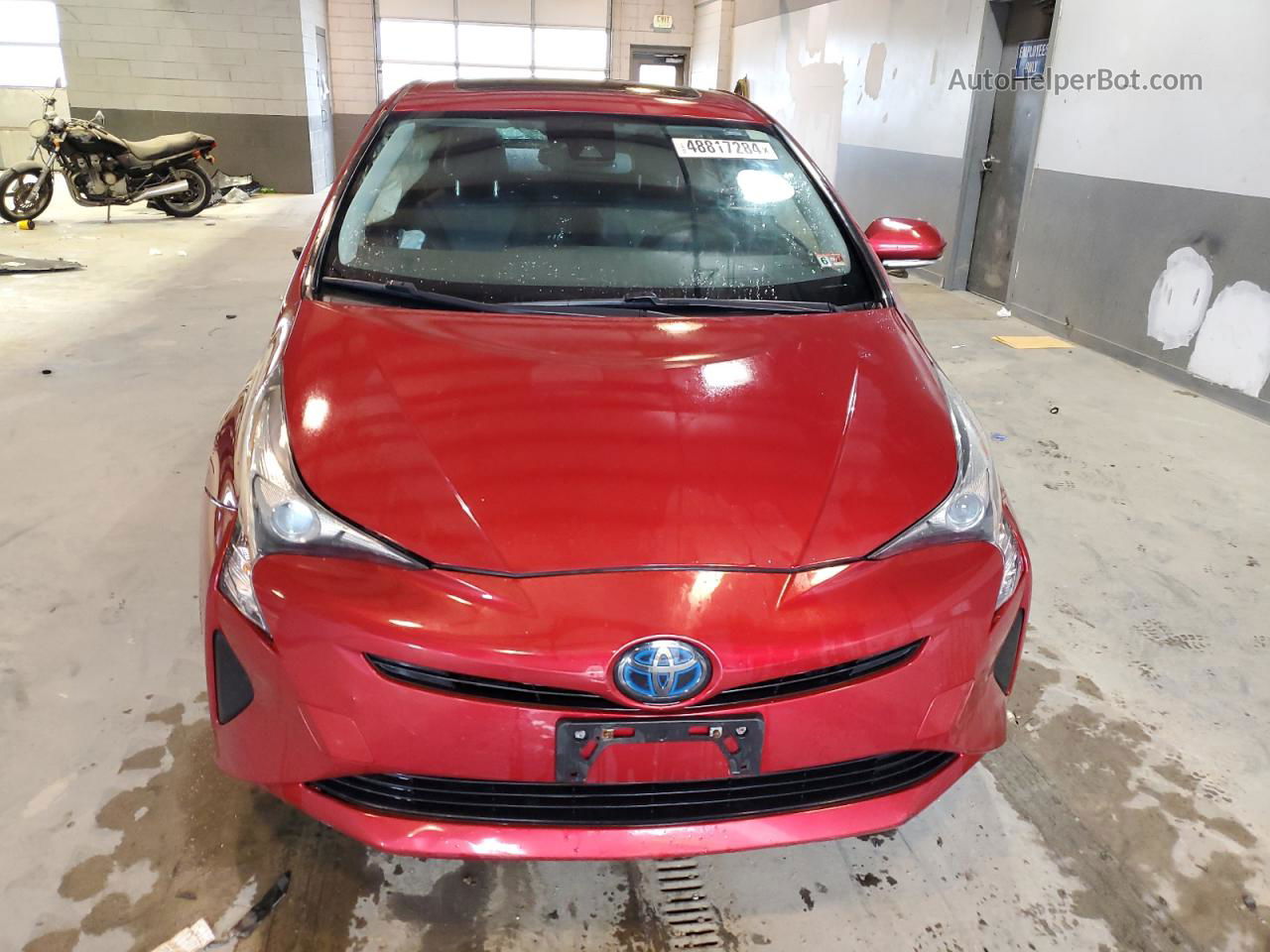 2016 Toyota Prius  Red vin: JTDKARFU1G3517336