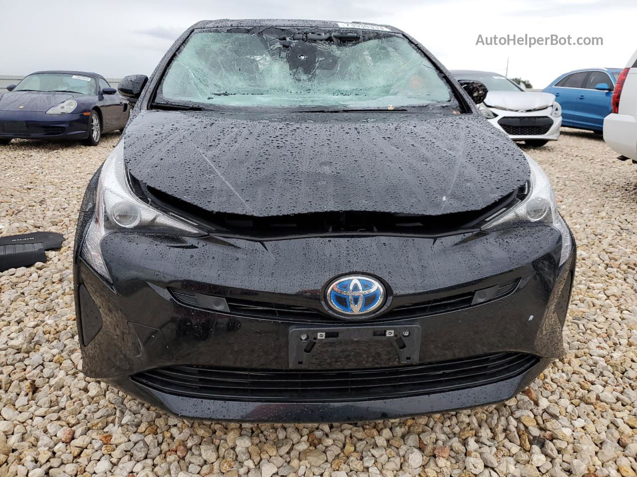 2016 Toyota Prius  Черный vin: JTDKARFU2G3002071