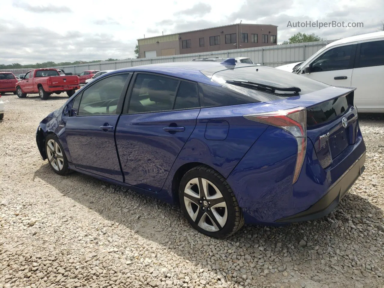 2016 Toyota Prius  Blue vin: JTDKARFU2G3511805