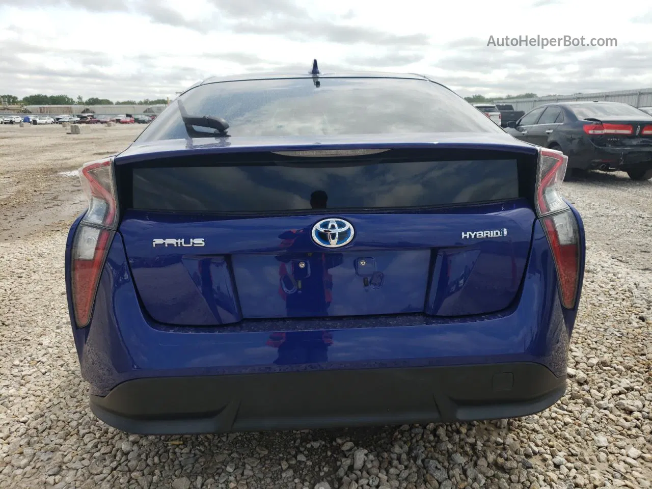 2016 Toyota Prius  Blue vin: JTDKARFU2G3511805