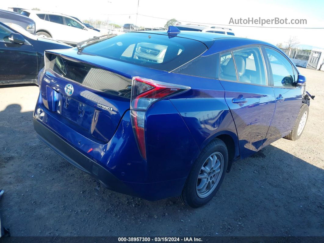 2017 Toyota Prius Four Blue vin: JTDKARFU2H3528654