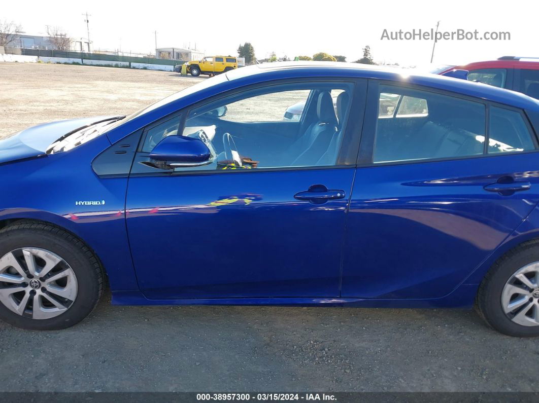 2017 Toyota Prius Four Blue vin: JTDKARFU2H3528654