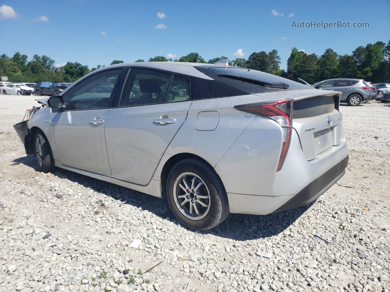 2016 Toyota Prius  Серебряный vin: JTDKARFU4G3505665