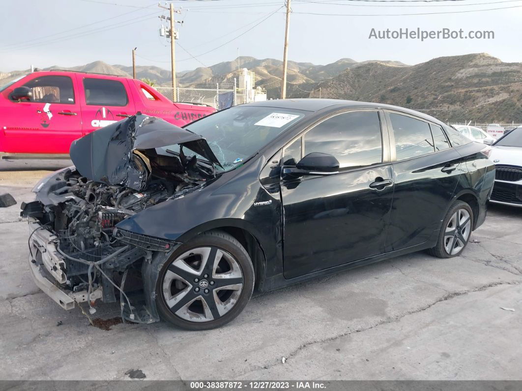 2016 Toyota Prius Three Touring Черный vin: JTDKARFU5G3019057