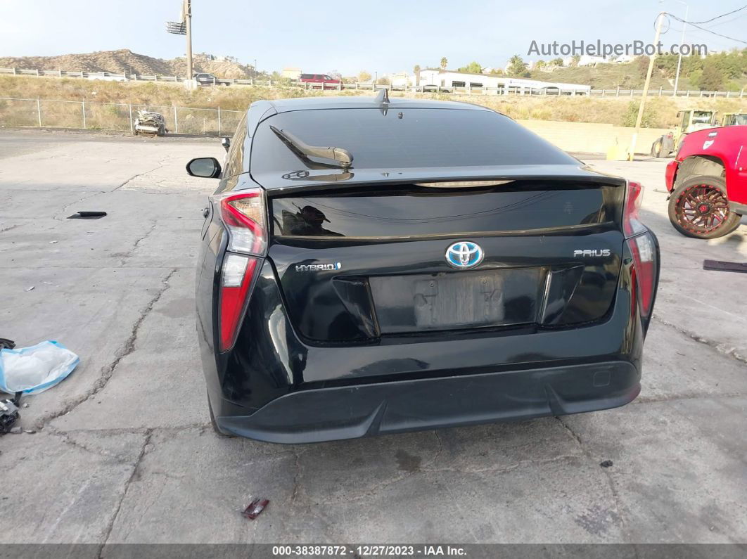 2016 Toyota Prius Three Touring Черный vin: JTDKARFU5G3019057