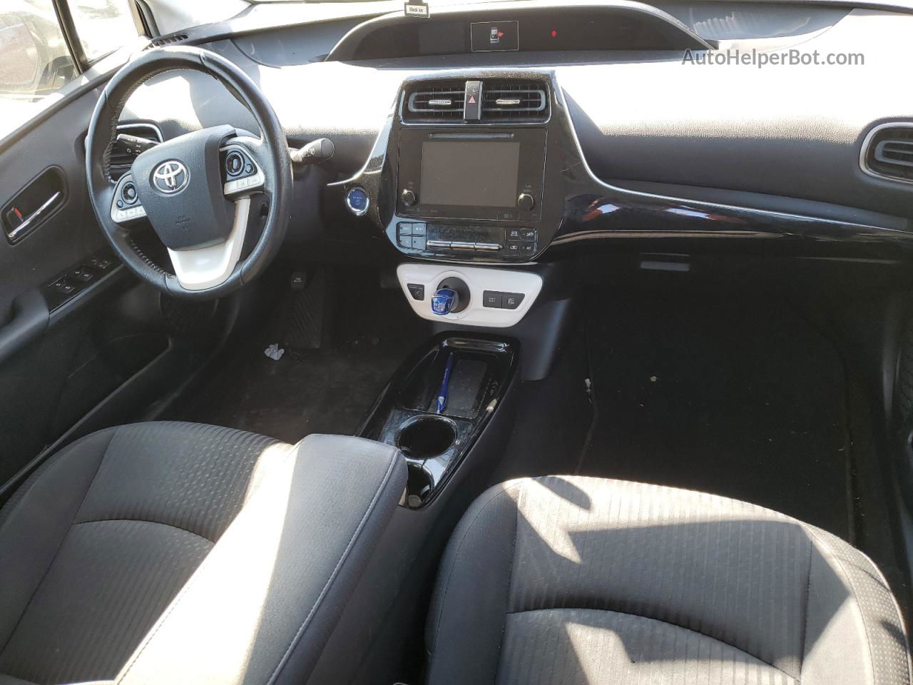 2017 Toyota Prius  Silver vin: JTDKARFU5H3047586