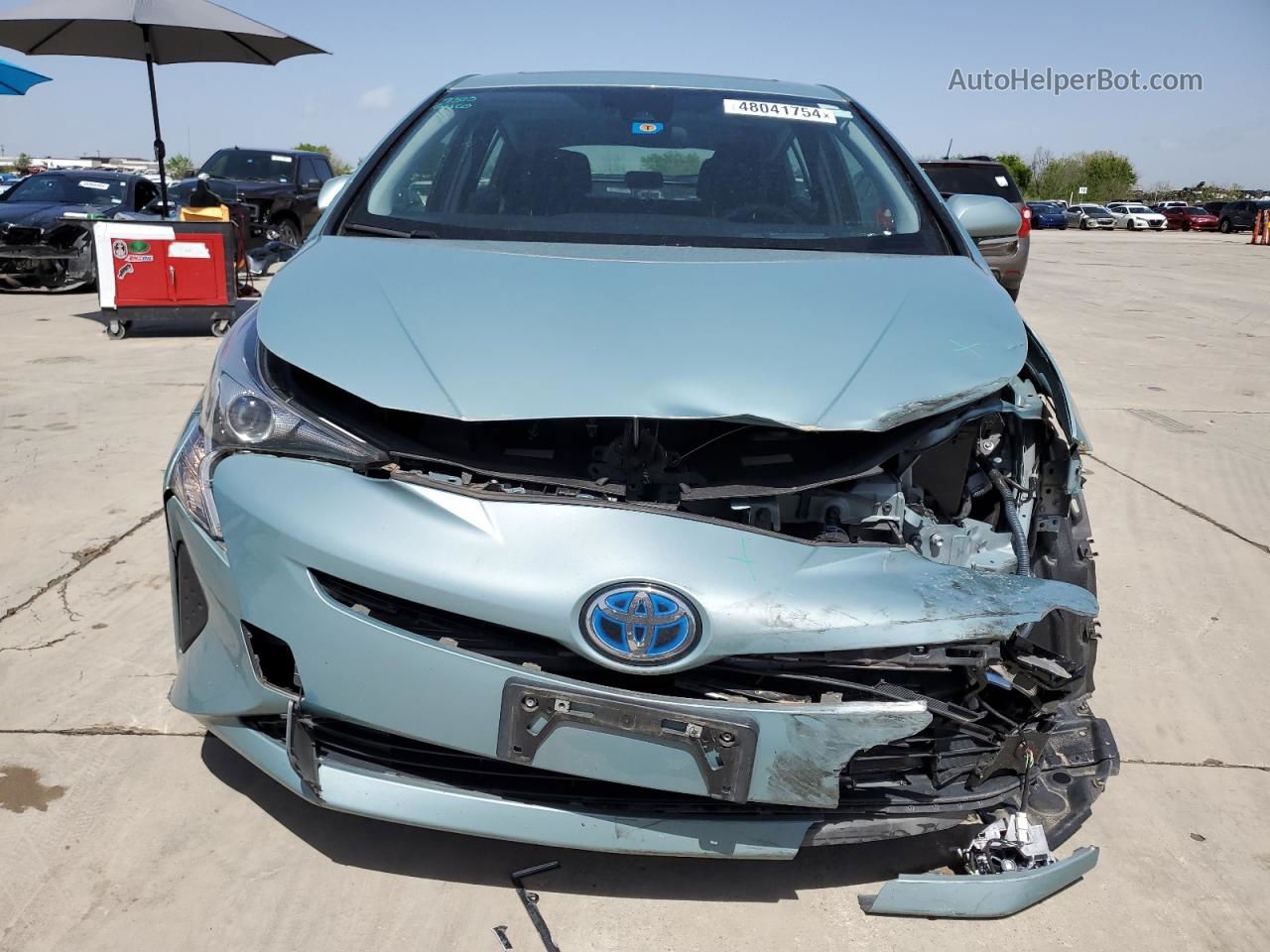 2016 Toyota Prius  Blue vin: JTDKARFU6G3008987