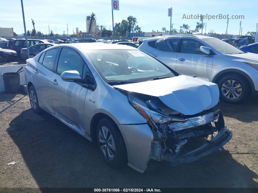 2017 Toyota Prius Four Silver vin: JTDKARFU6H3533162