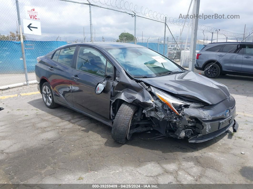 2016 Toyota Prius Four Touring Gray vin: JTDKARFU7G3512559