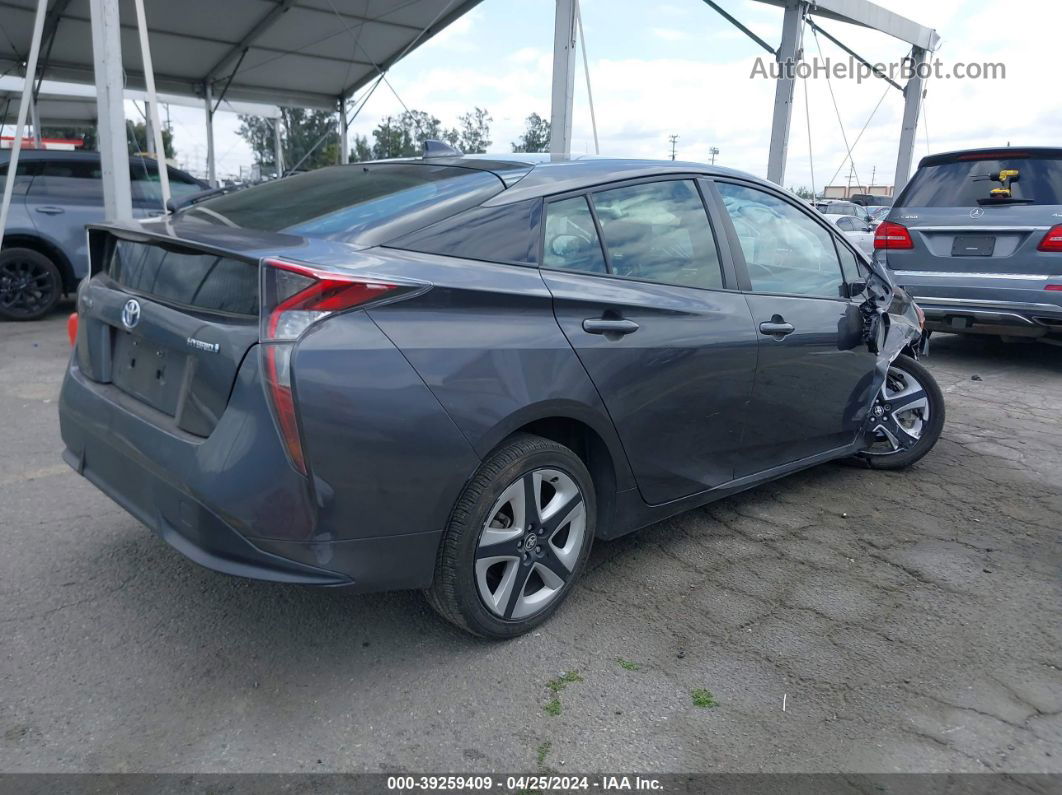 2016 Toyota Prius Four Touring Серый vin: JTDKARFU7G3512559