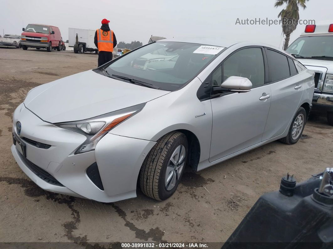 2017 Toyota Prius Three Gray vin: JTDKARFU7H3543683