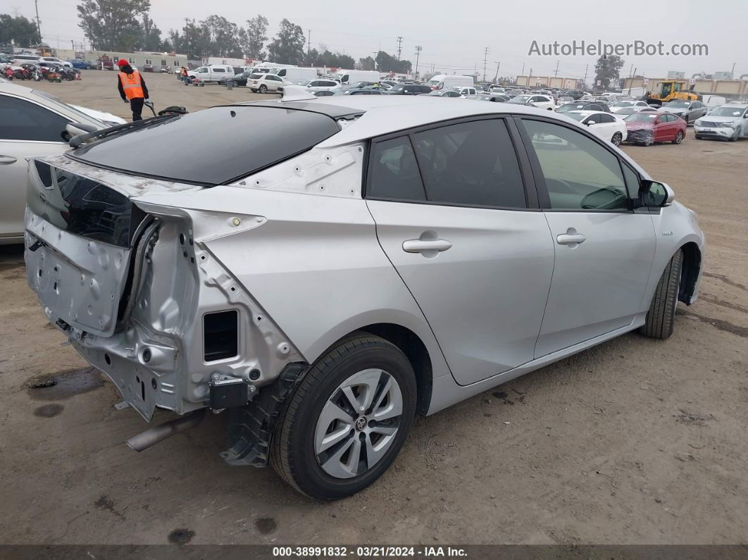 2017 Toyota Prius Three Gray vin: JTDKARFU7H3543683