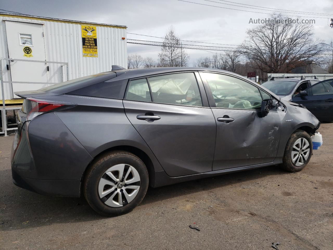 2016 Toyota Prius  Серый vin: JTDKARFU8G3504325