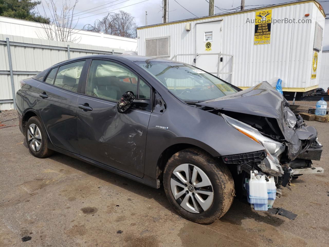 2016 Toyota Prius  Серый vin: JTDKARFU8G3504325