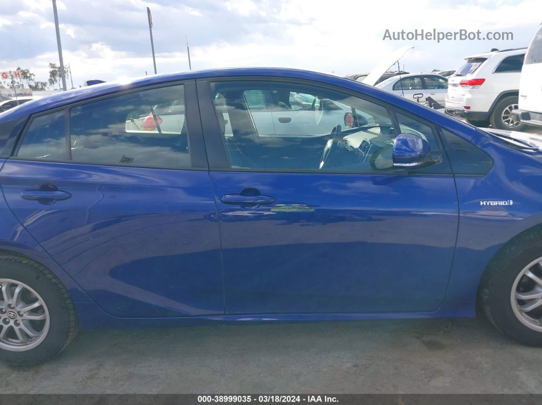 2016 Toyota Prius Three Blue vin: JTDKARFU8G3512795