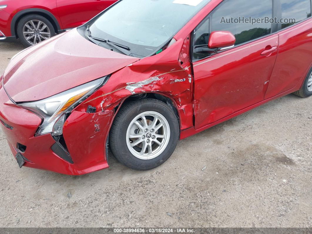 2016 Toyota Prius Four Red vin: JTDKARFU8G3516734