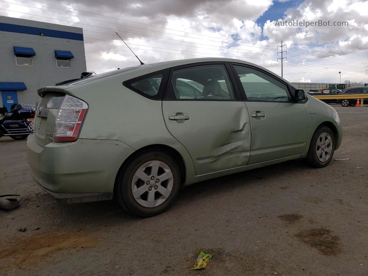 2007 Toyota Prius  Зеленый vin: JTDKB20U073281839