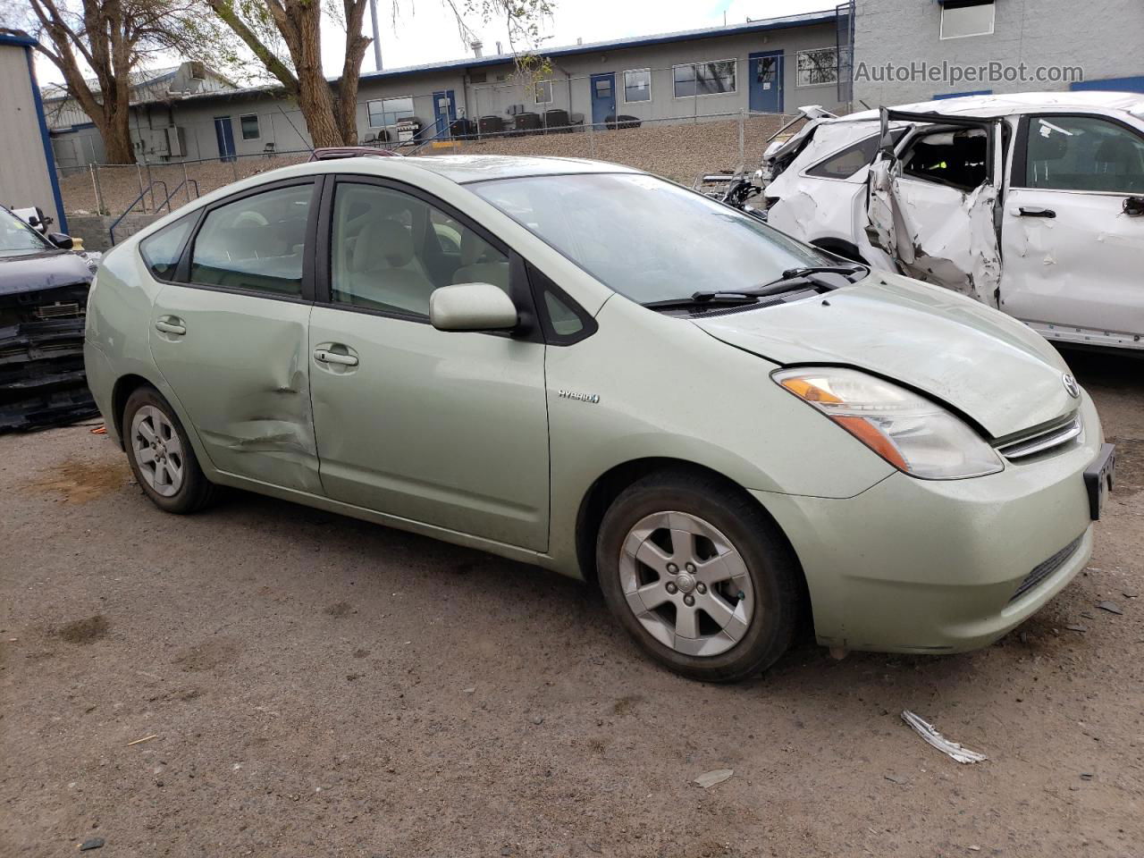 2007 Toyota Prius  Green vin: JTDKB20U073281839