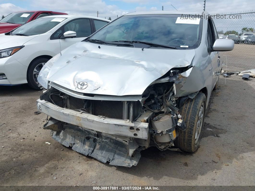 2008 Toyota Prius   Silver vin: JTDKB20U083302691