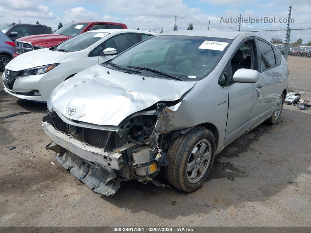 2008 Toyota Prius   Silver vin: JTDKB20U083302691