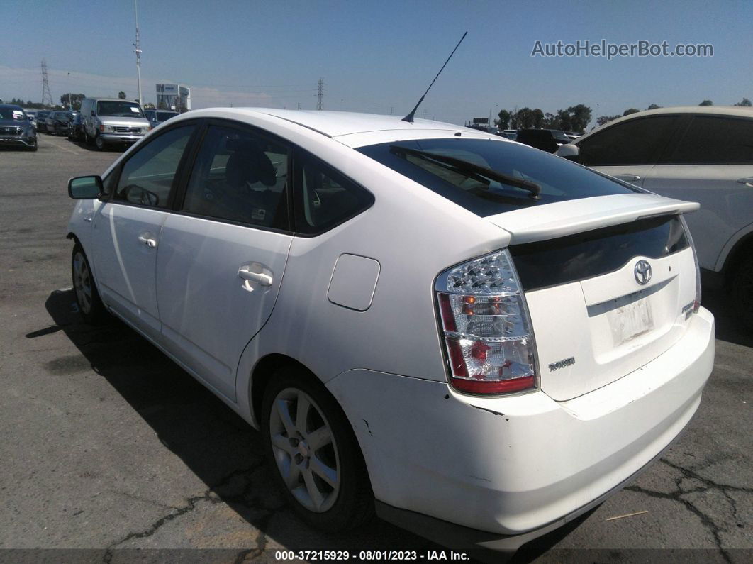 2008 Toyota Prius Touring White vin: JTDKB20U083385829