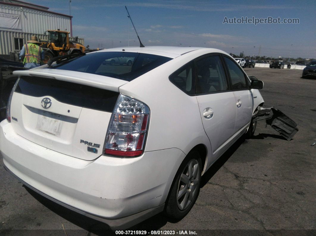 2008 Toyota Prius Touring White vin: JTDKB20U083385829