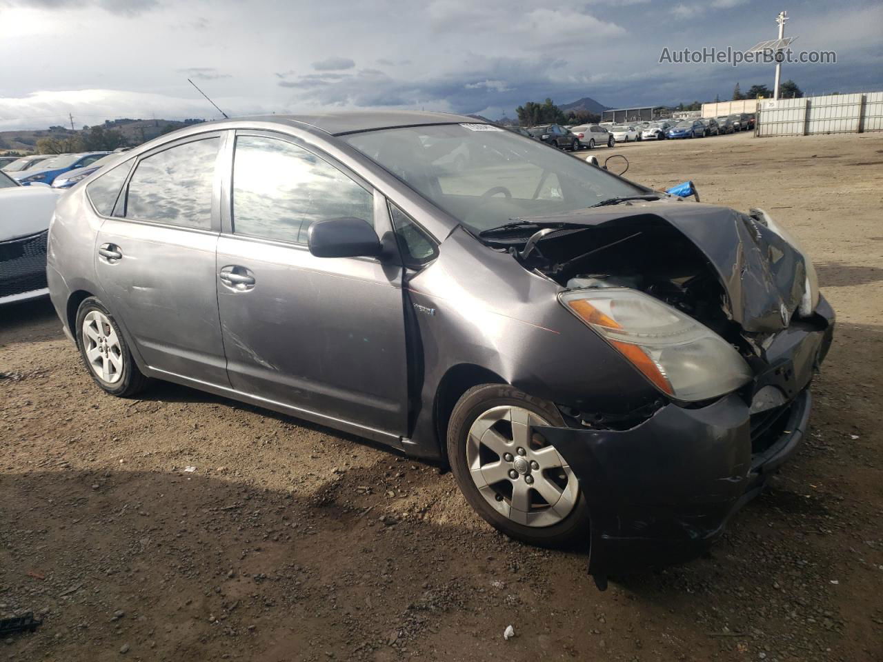 2008 Toyota Prius  Серый vin: JTDKB20U083414925