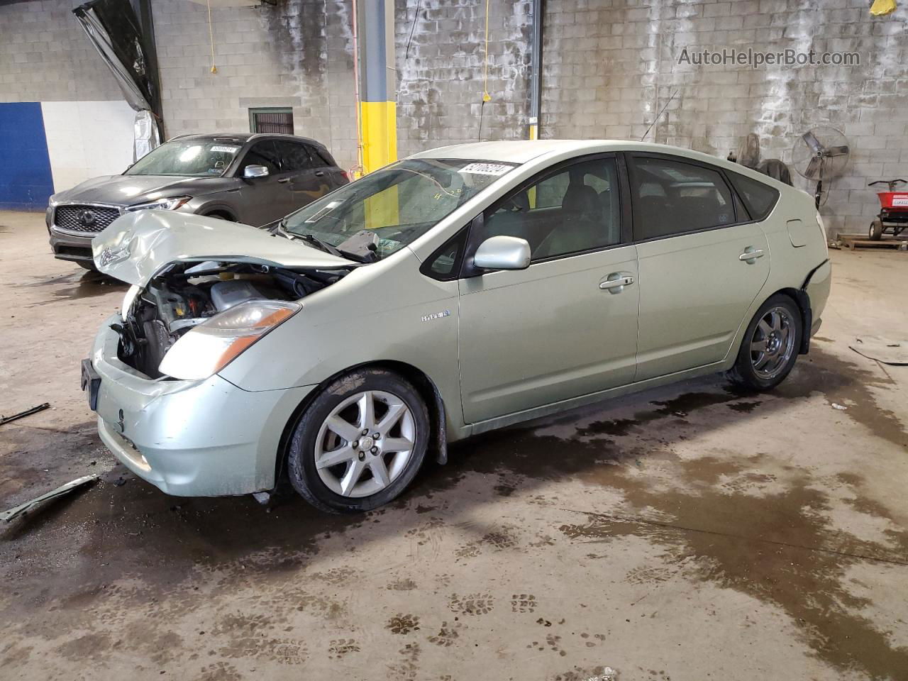 2008 Toyota Prius  Green vin: JTDKB20U083449738