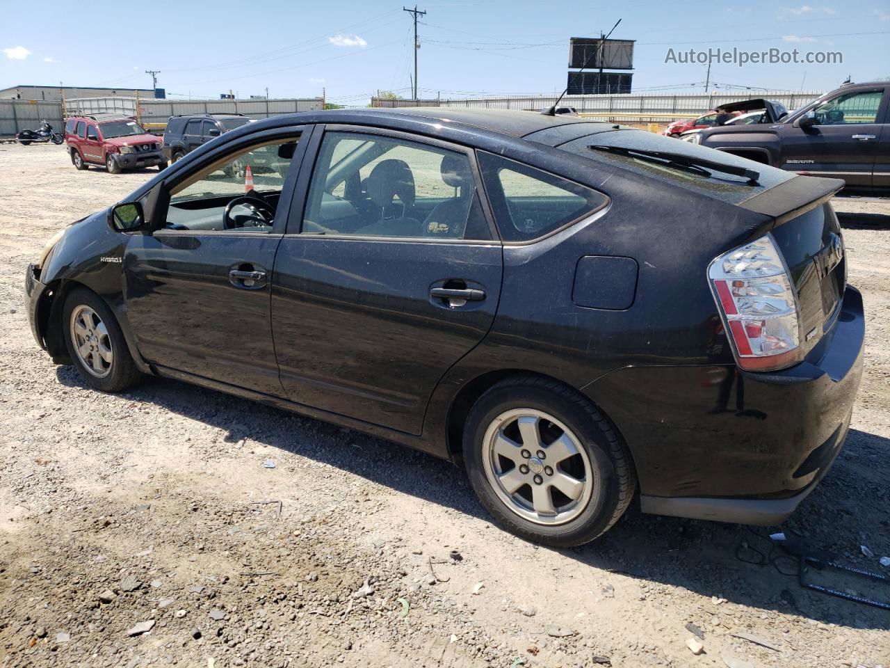 2007 Toyota Prius  Черный vin: JTDKB20U177638633