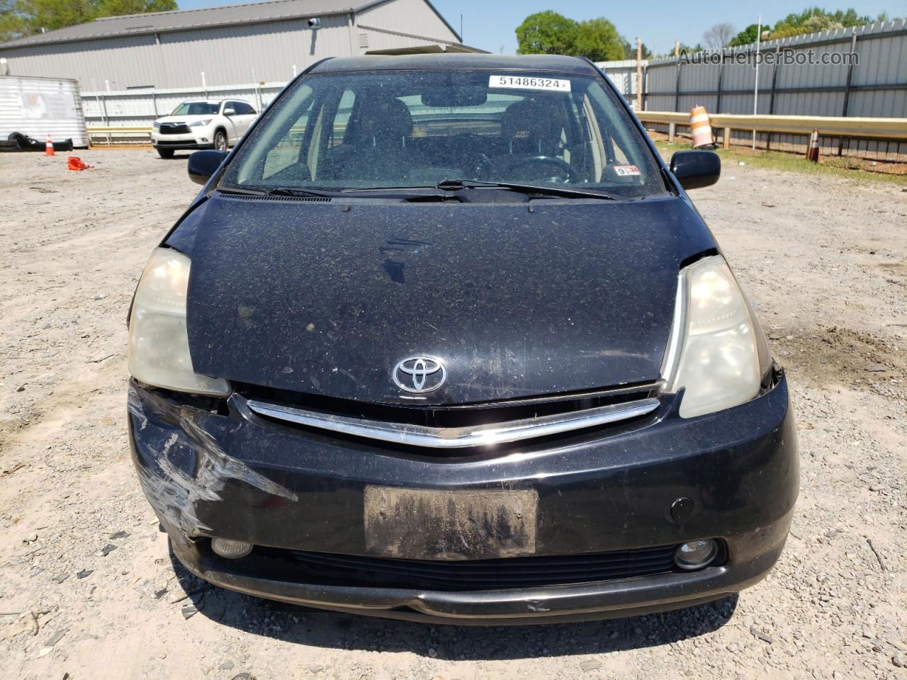 2007 Toyota Prius  Black vin: JTDKB20U177638633