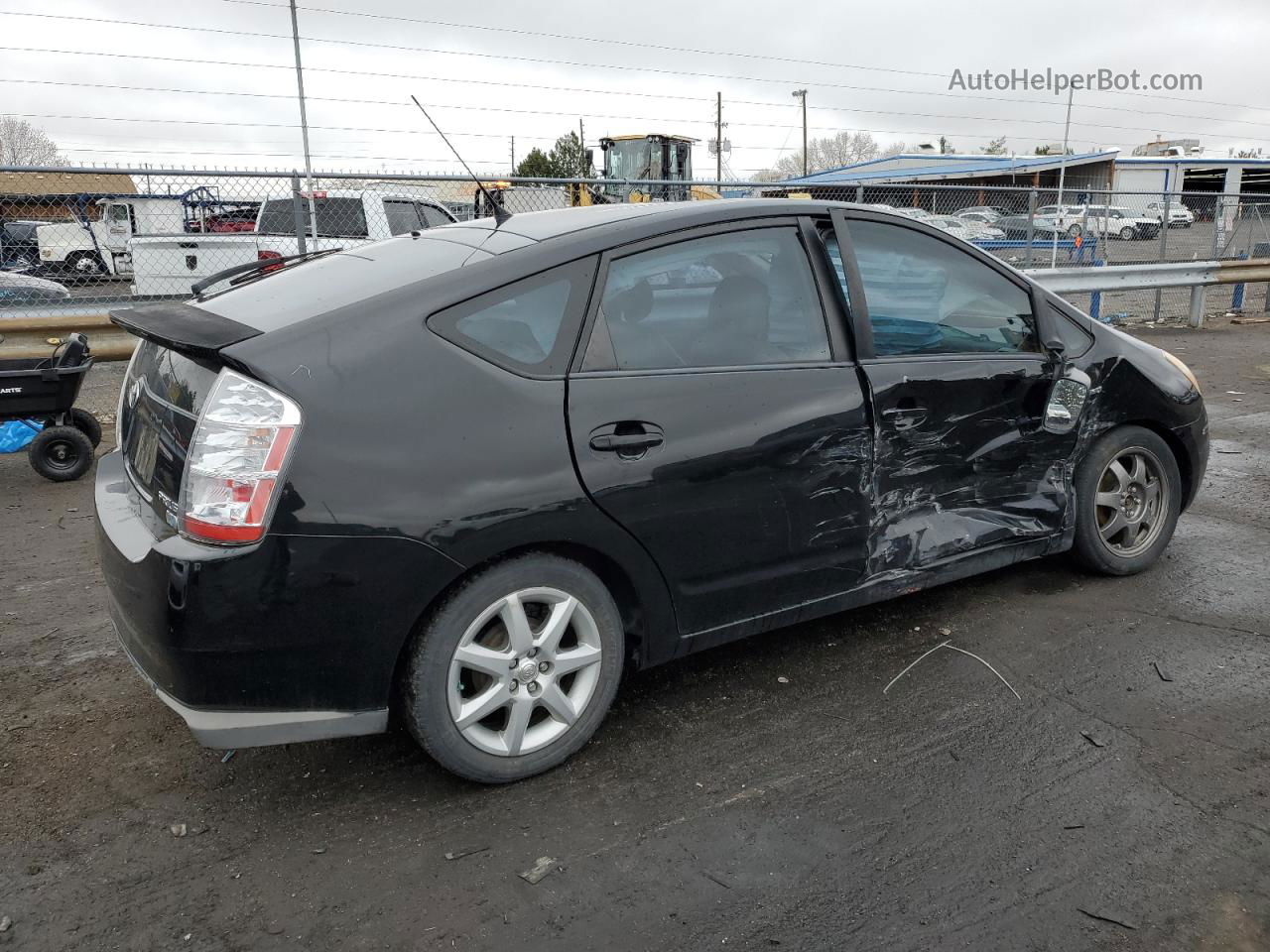 2008 Toyota Prius  Черный vin: JTDKB20U183379554