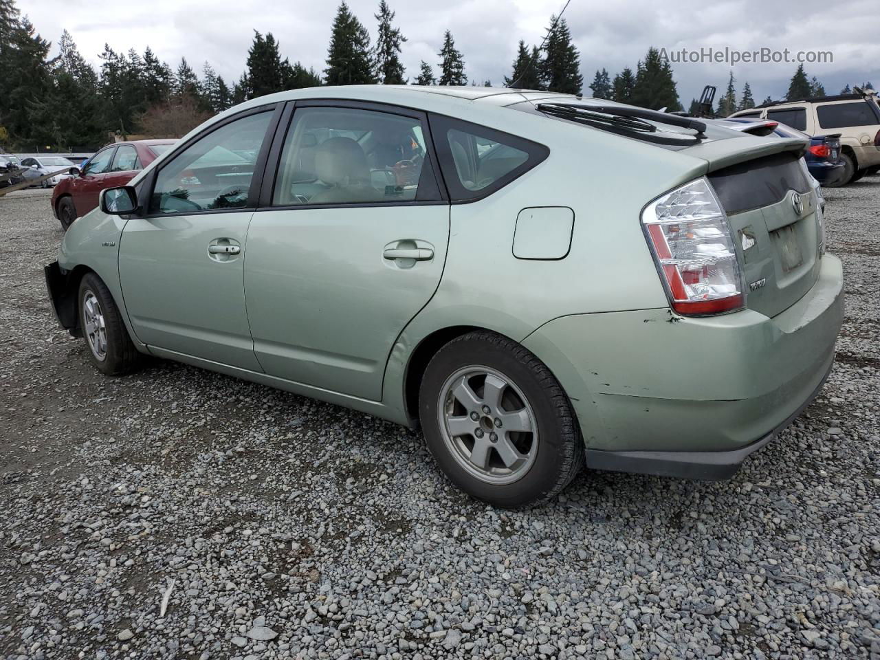 2008 Toyota Prius  Зеленый vin: JTDKB20U183407787